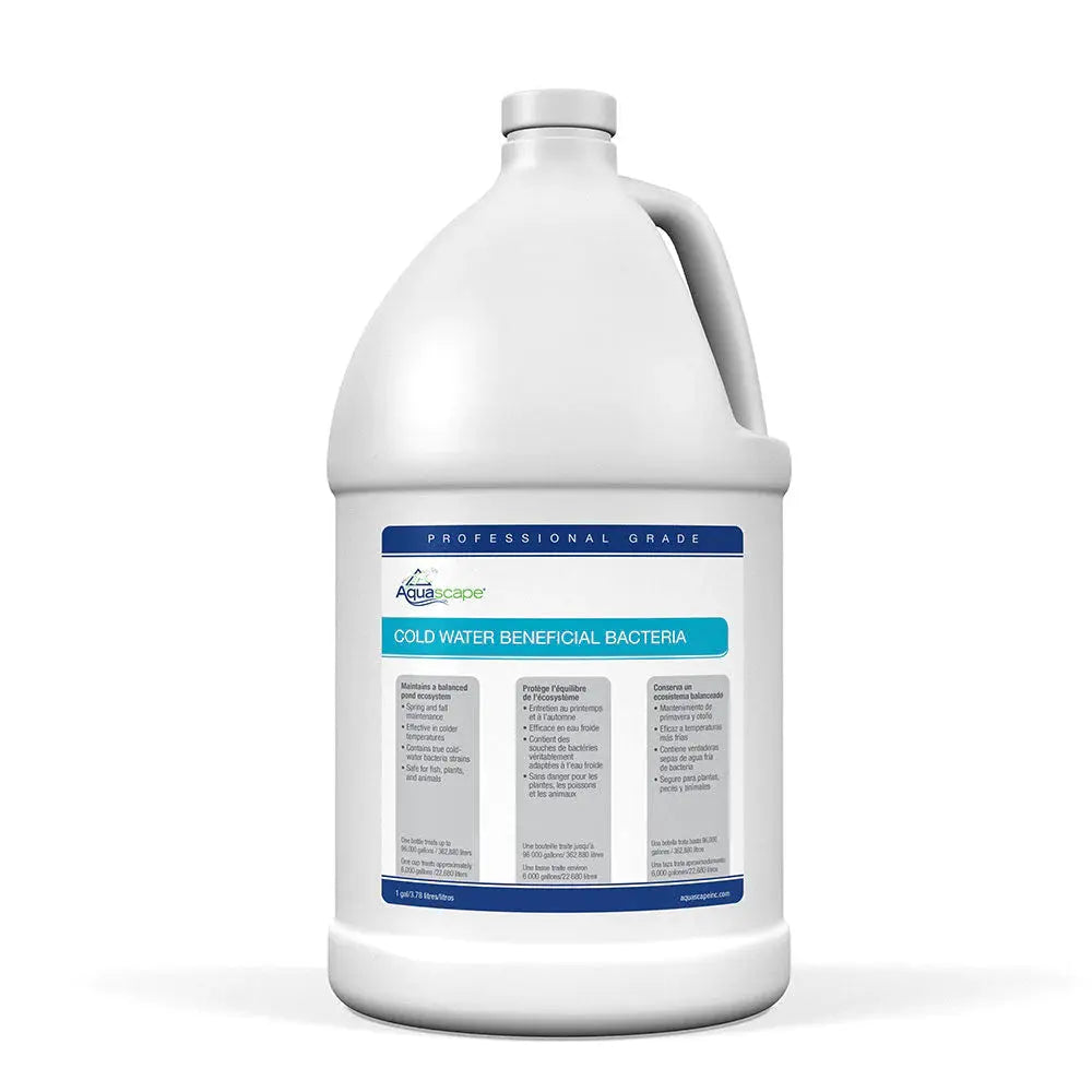 Aquascape PRO Cold Water Beneficial Bacteria (Liquid) - 1 Gal - Land Supply Canada
