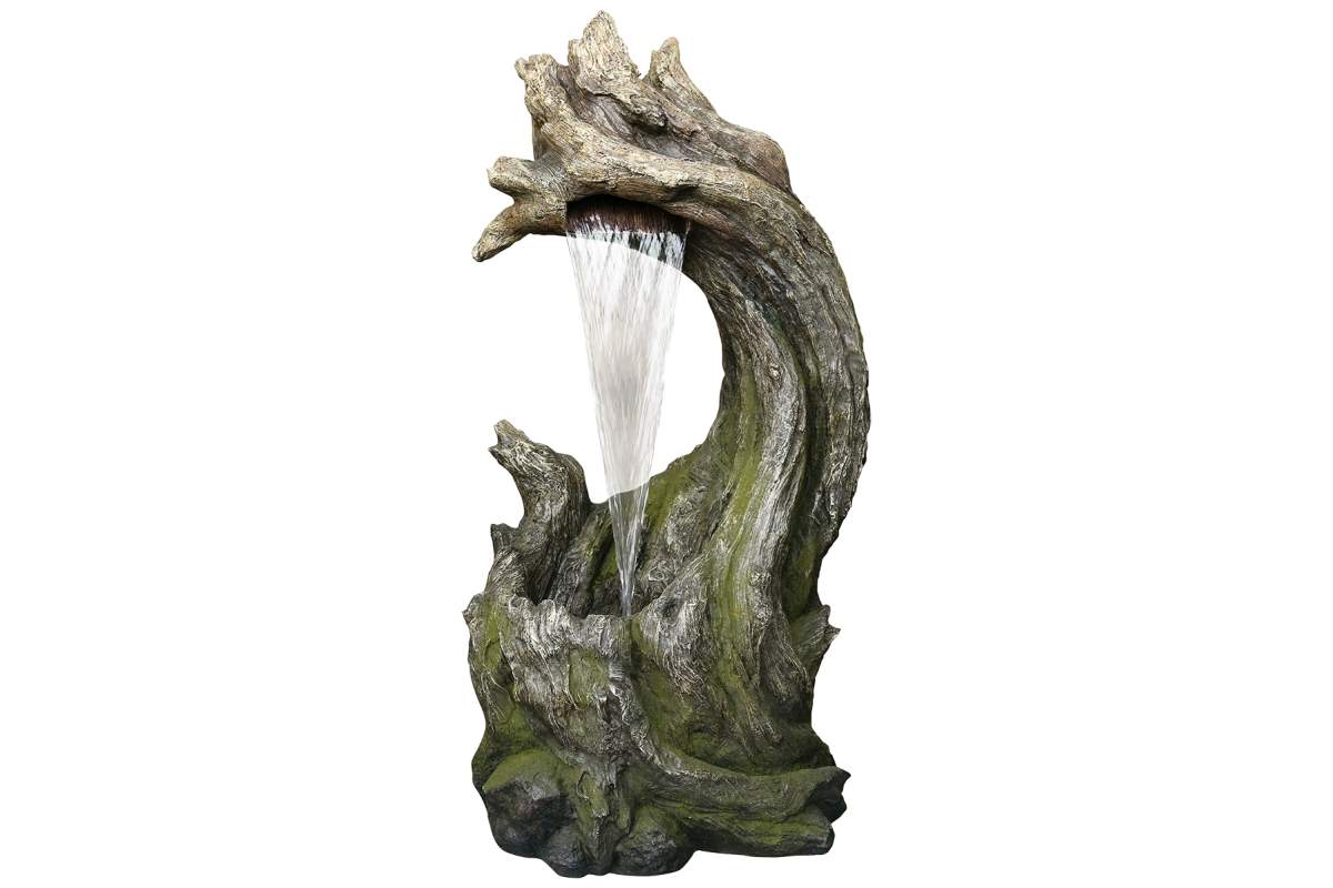 40" Hollow Tree Fountain & Lights