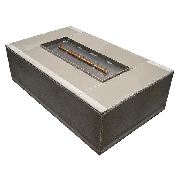 Ready to Finish Rectangular Fire Pit Kit - 60x36 Land Supply Canada Outdoor Fire Features  Land Supply Canada 4504.07