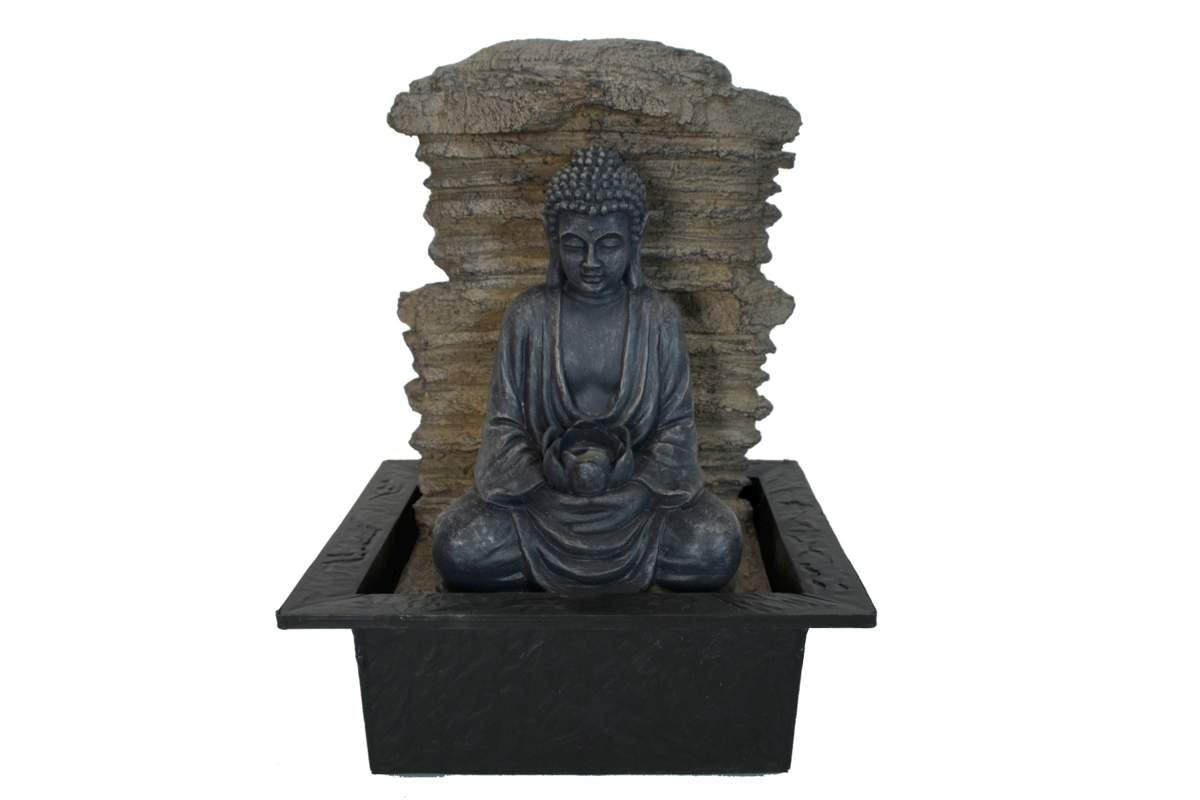 Seated Buddha Table Fountain