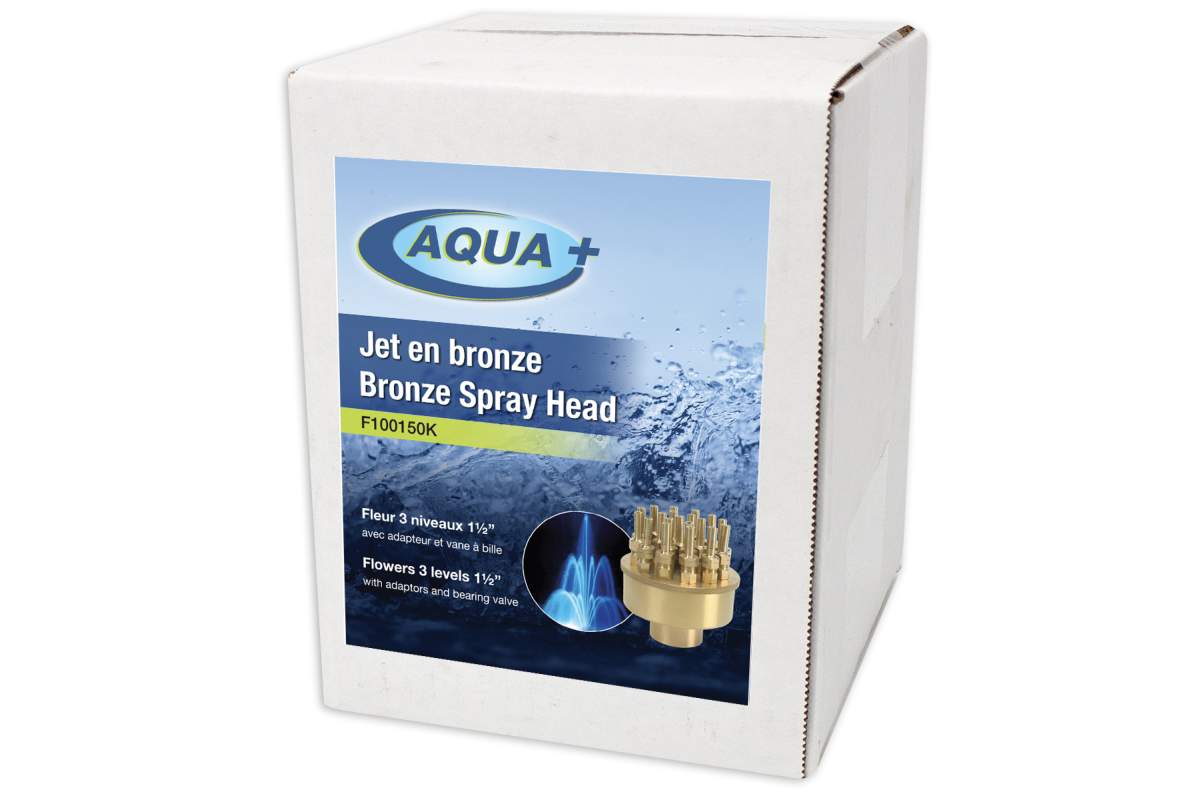 Aqua+ Bronze Spray 3-Leveled Flower Jet Head