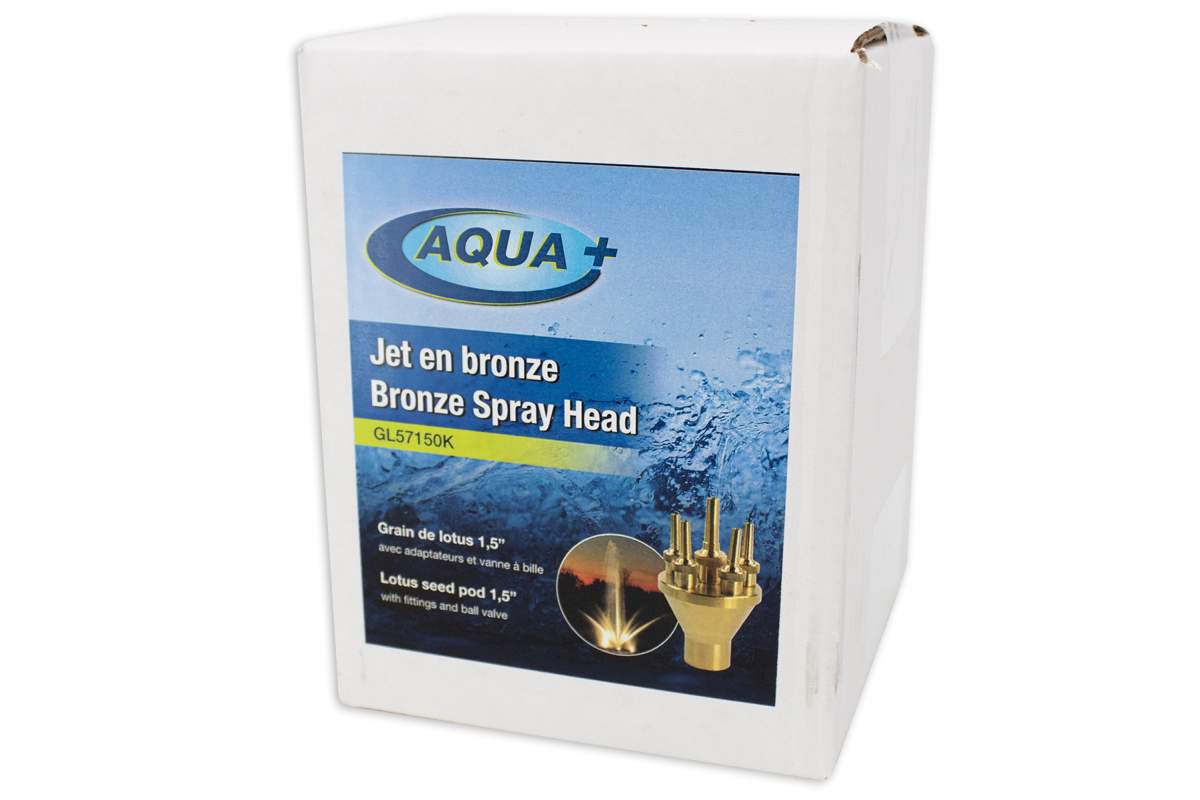 Aqua+ Bronze Spray Lotus Seed Jet Head