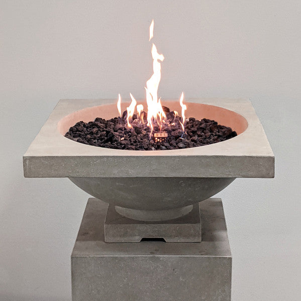 Ibiza Concrete Gas Fire Bowl Land Supply Canada Outdoor Fire Features  Land Supply Canada 5039.99