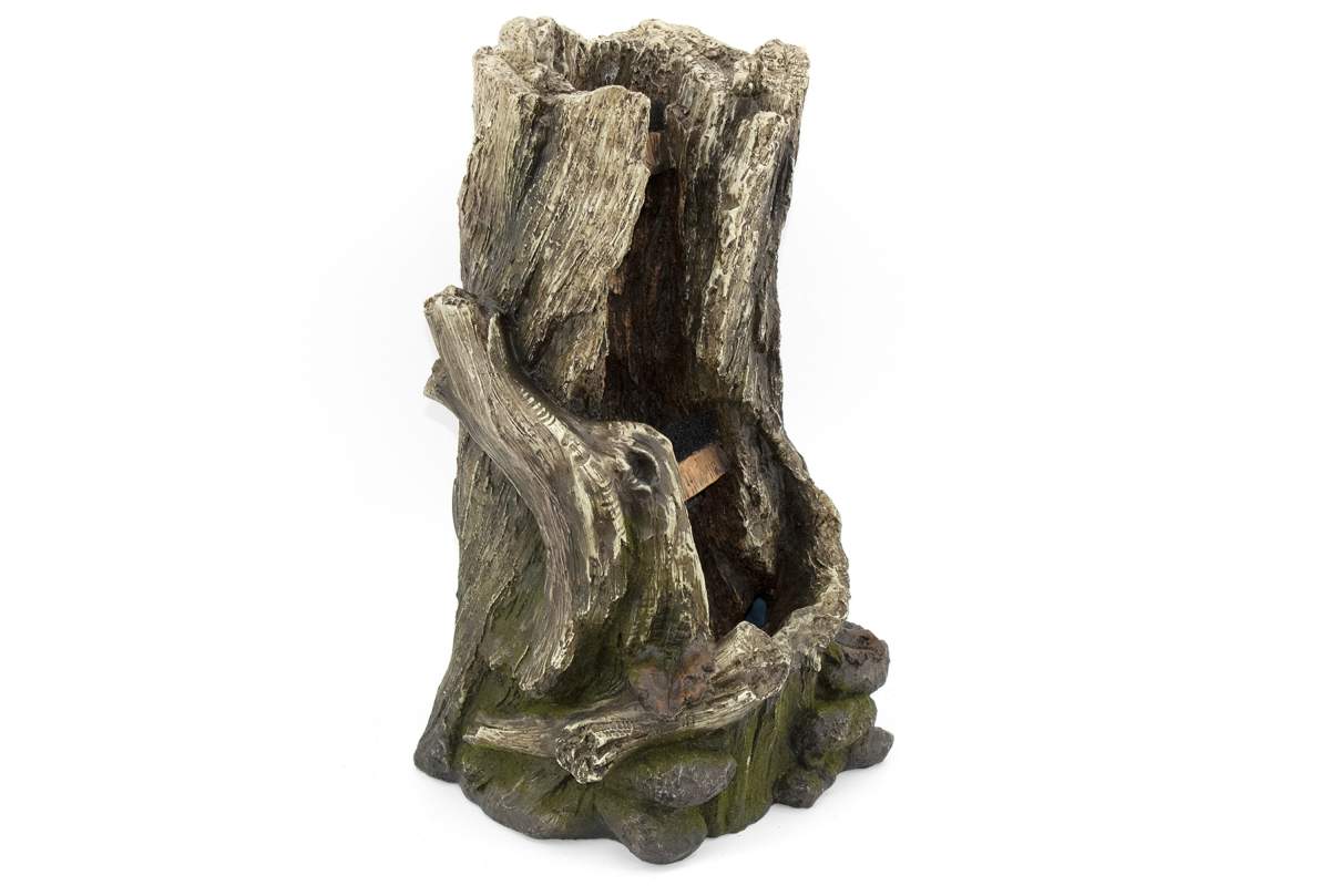 Tree Hollow Fountain With Light