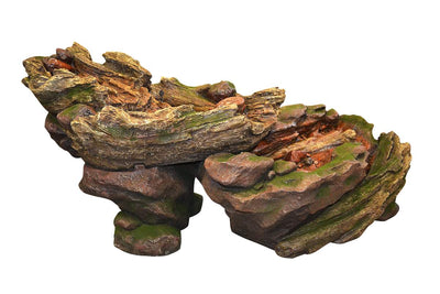 34" Multi-Level Rock Fountain