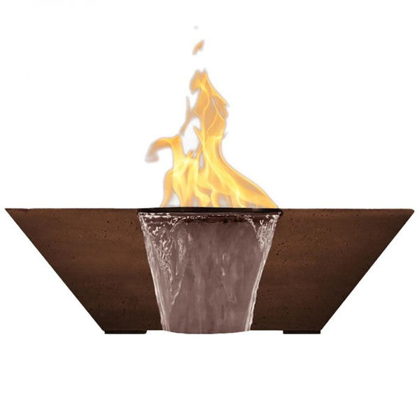 Lombard Concrete Gas Fire and Water Bowl Land Supply Canada Outdoor Fire Features CaféPropane Land Supply Canada 5795.99