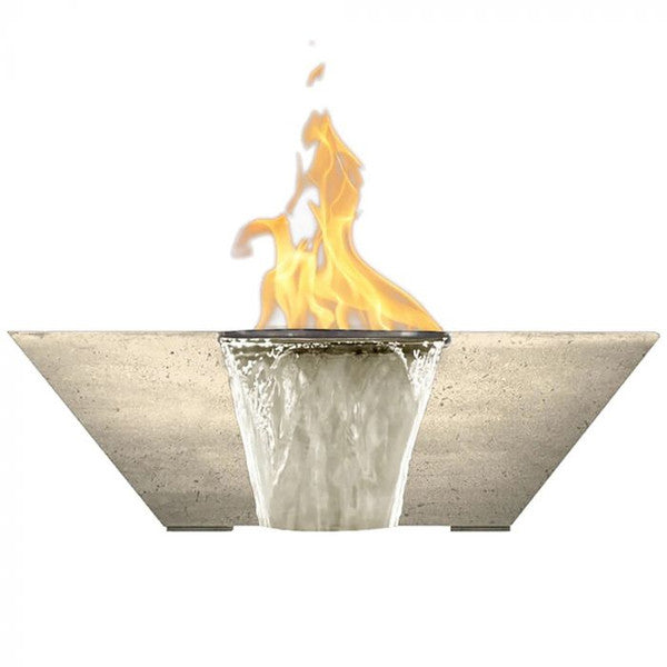 Lombard Concrete Gas Fire and Water Bowl Land Supply Canada Outdoor Fire Features CoastalPropane Land Supply Canada 5795.99