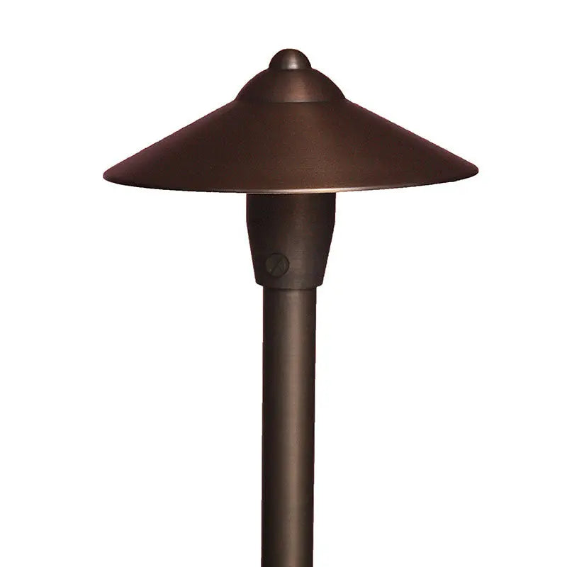 6.75 Brass Area Light Hat - AL100 - Land Supply Canada Landscape Lighting Land Supply Canada