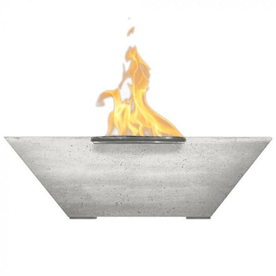 Lombard Concrete Gas Fire Bowl Land Supply Canada Outdoor Fire Features UltraWhitePropane Land Supply Canada 6131.99