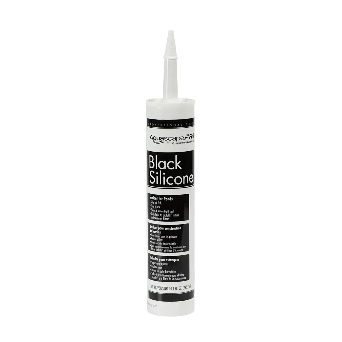 Aquascape Black Silicone Sealant Tube - Land Supply Canada