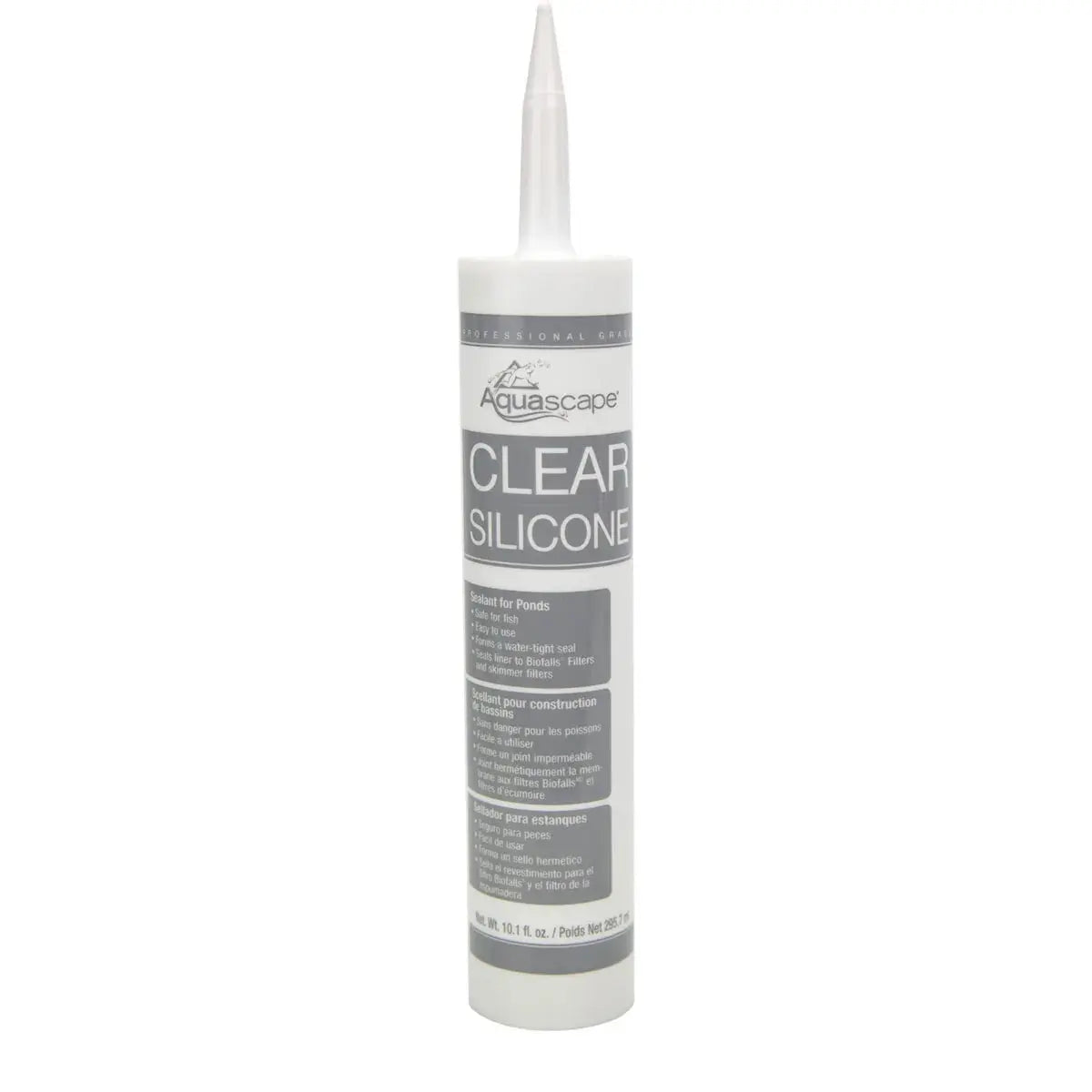 Aquascape Clear Silicone Sealant 10.1 Oz Tube - Land Supply Canada