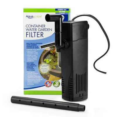 Container Water Garden Filter - Land Supply Canada