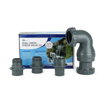 Aquascape Dual Union Check Valve 2.0 - Land Supply Canada