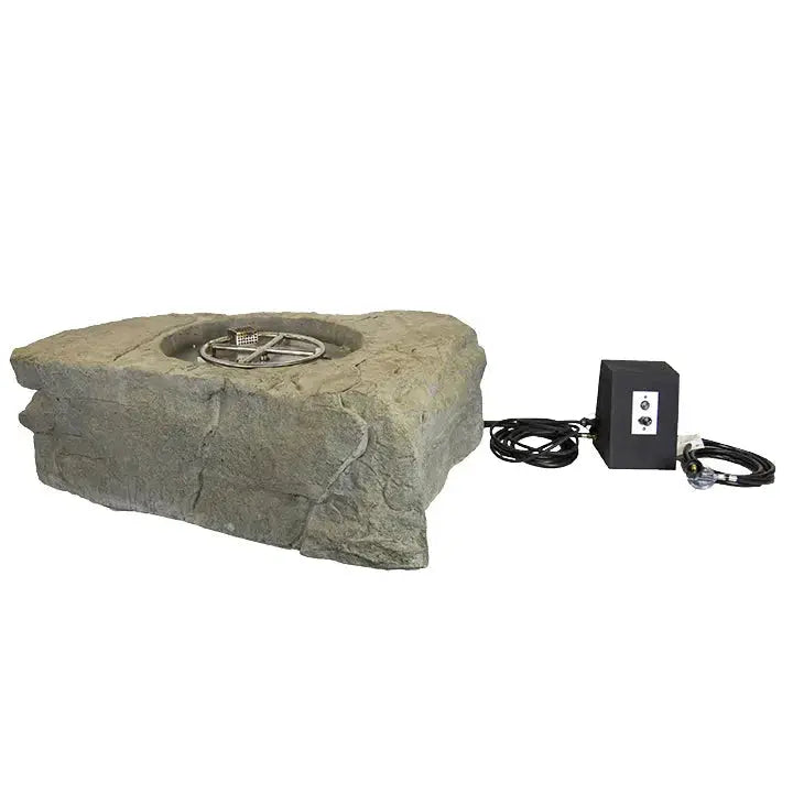 Aquascape Faux Stone Fire Pit - Land Supply Canada