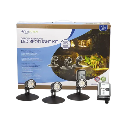 Aquascape LED Pond and Landscape Spotlight Kit 3 Watt - Land Supply Canada