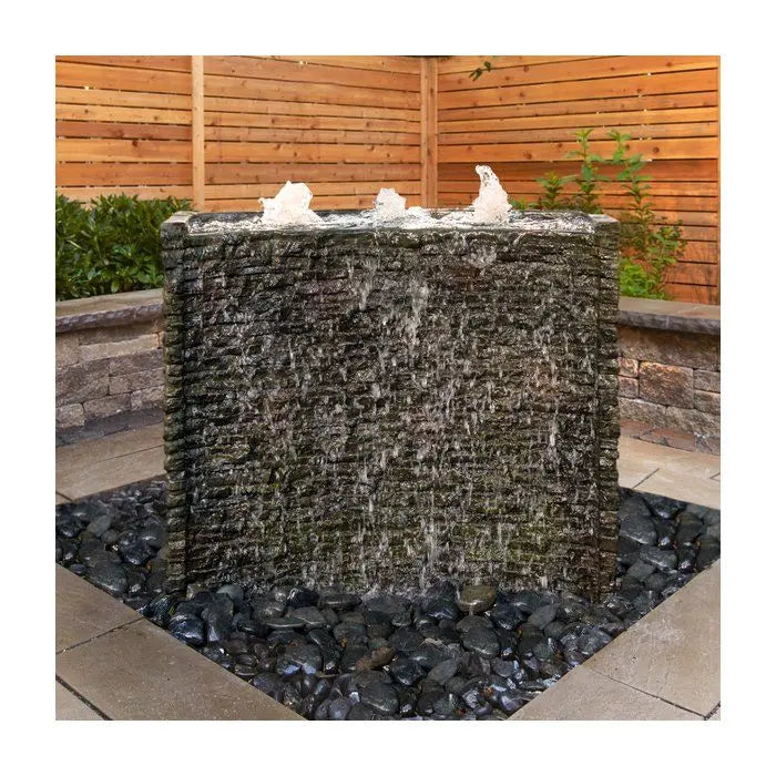 Unique Aquascape Large Stacked Slate Wall Base Online