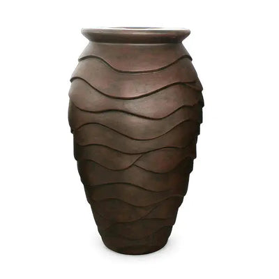 Medium Scalloped Urn Landscape Fountain Kit - Land Supply Canada