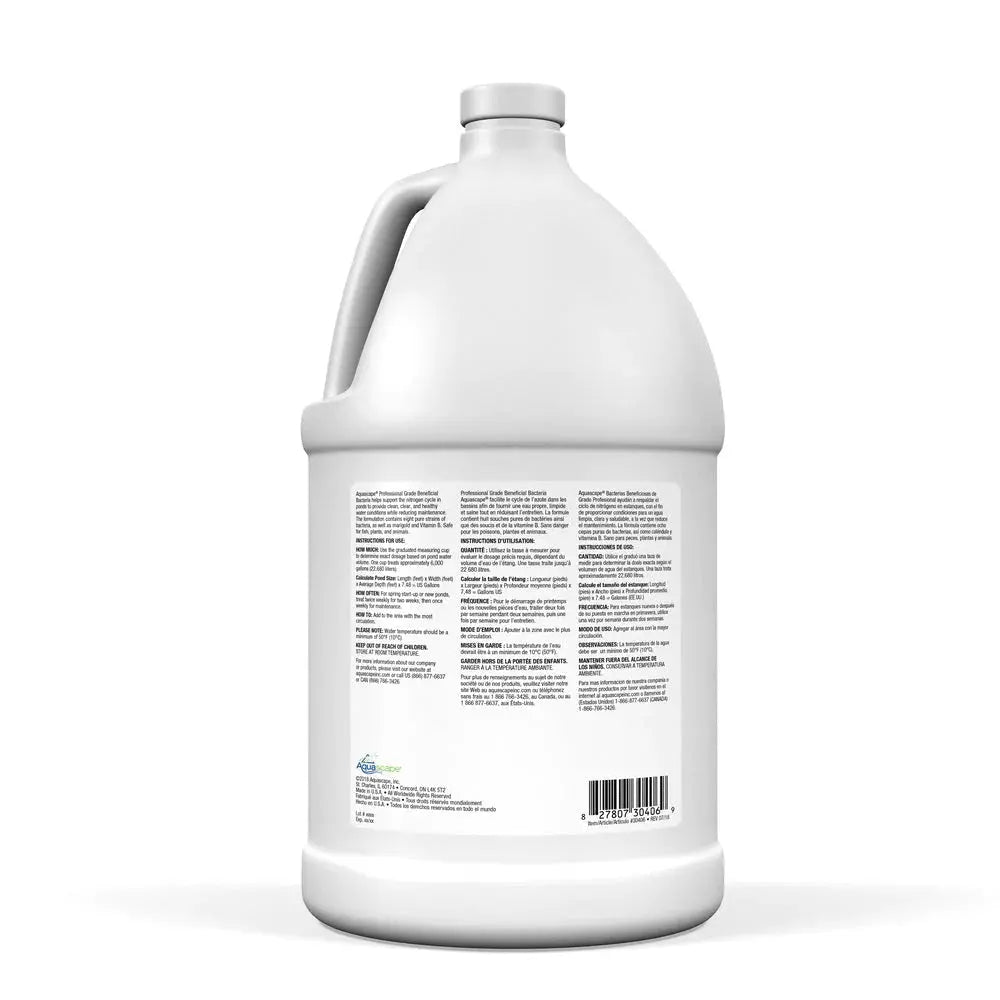 Aquascape PRO Pond Starter Bacteria (Liquid) - 1 Gal - Land Supply Canada