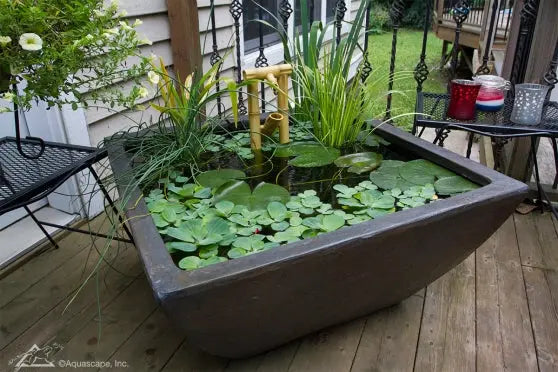 Aquascape Textured Gray Slate Patio Pond - Land Supply Canada