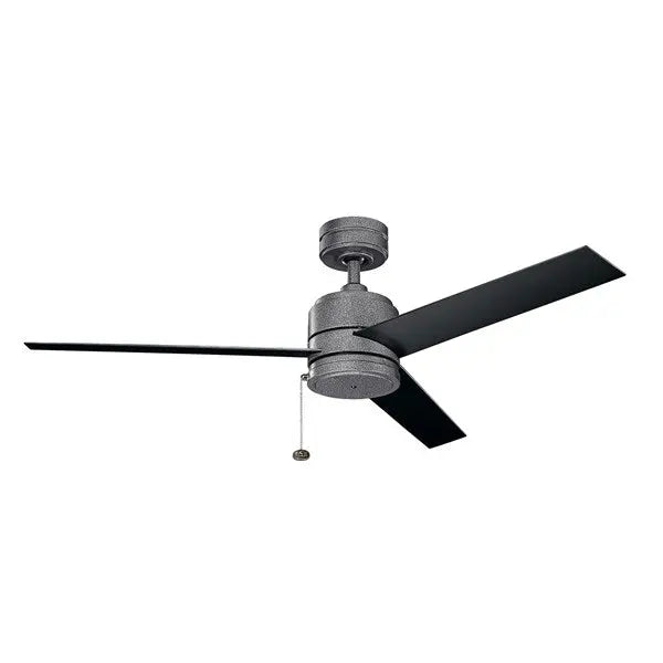 Unique 52" Weathered Steel Arkwet Ceiling Fan Online