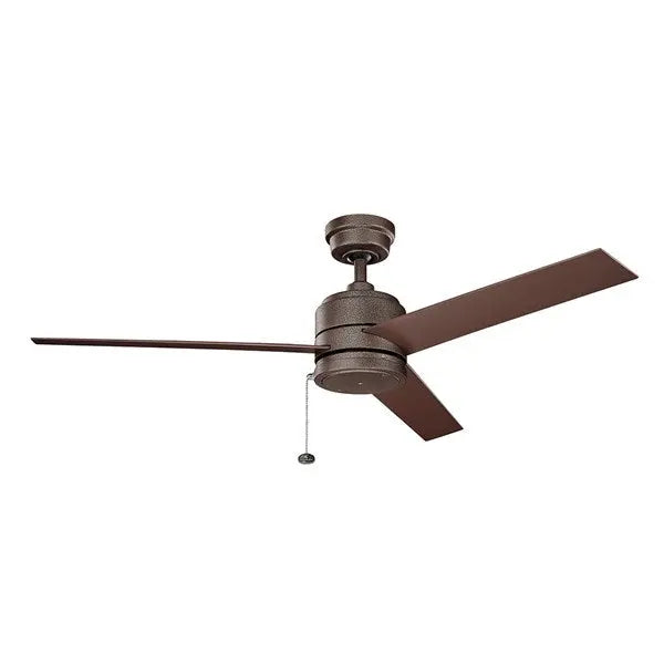 Unique 52" Weathered Steel Arkwet Ceiling Fan Online