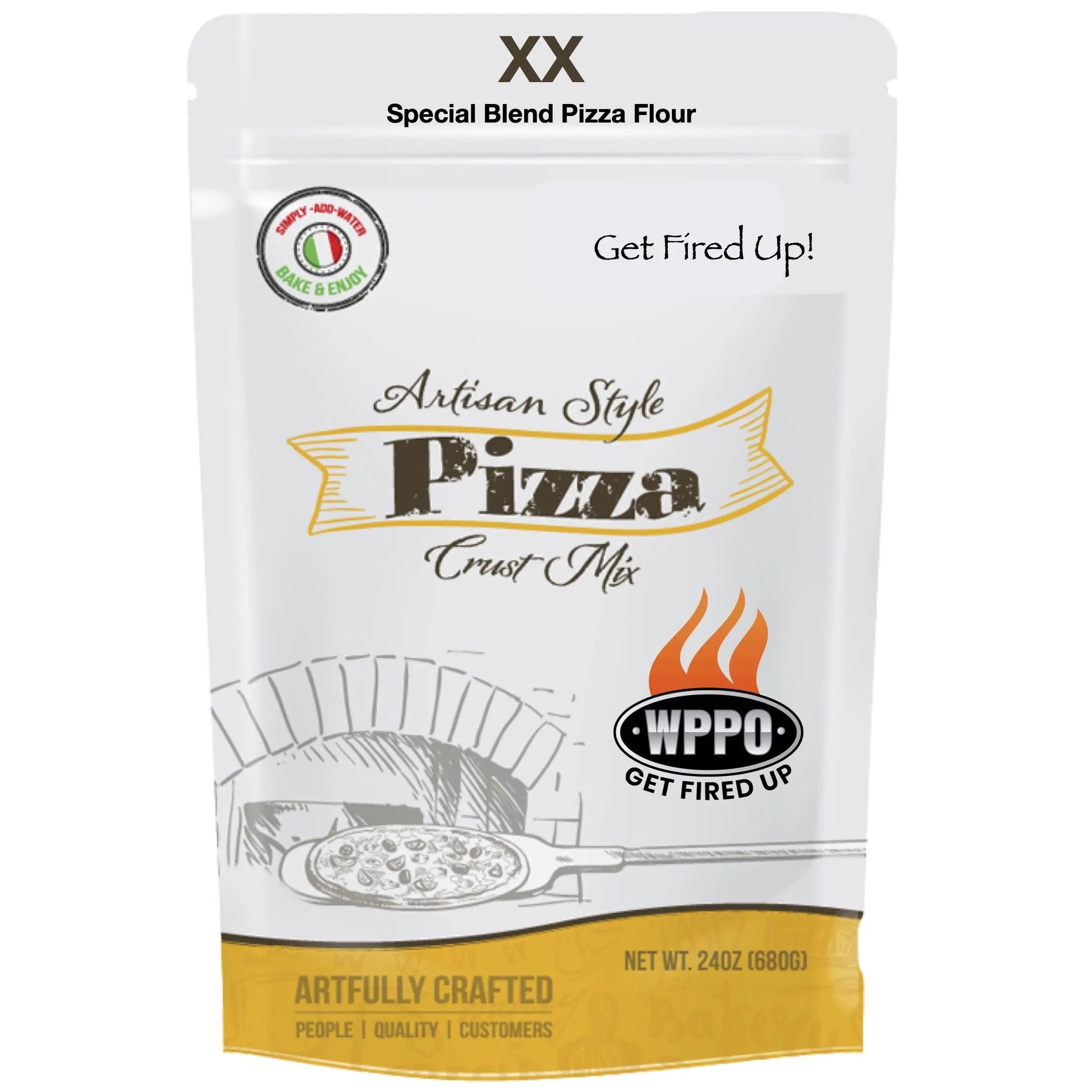 Artisan Style Pizza Crust Mix - Land Supply Canada