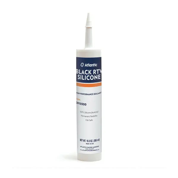 Atlantic Black RTV Silicone Sealant With Flexible Seal