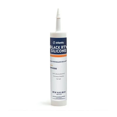 Atlantic Black RTV Silicone Sealant With Flexible Seal