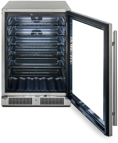 Blaze 24-Inch 5.5 Cu. Ft. Glass Front Beverage Cooler - Land Supply Canada