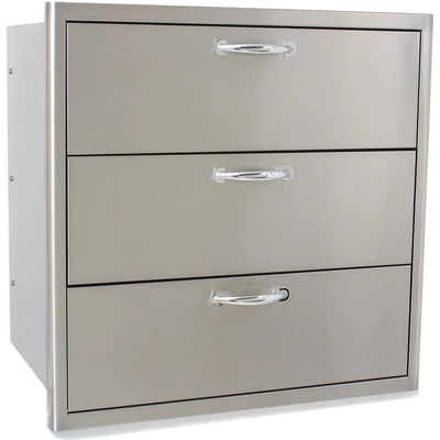 Blaze 30 Inch Triple Access Drawer - Land Supply Canada