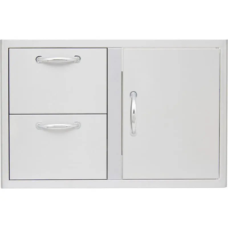 Blaze 32 Inch Access Door & Double Drawer Combo - Land Supply Canada