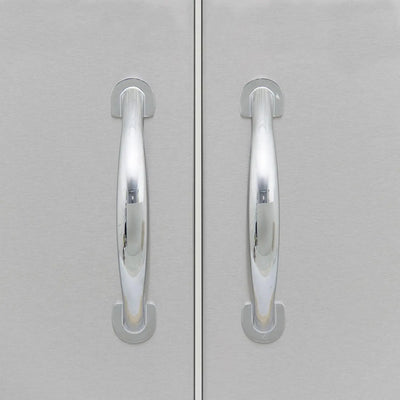 Blaze 32-Inch Stainless Steel Double Access Door With Paper Towel Holder - Land Supply Canada