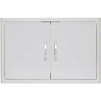 Blaze 40-Inch Stainless Steel Double Access Door With Paper Towel Holder - Land Supply Canada