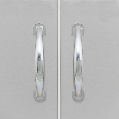 Blaze 40-Inch Stainless Steel Double Access Door With Paper Towel Holder - Land Supply Canada