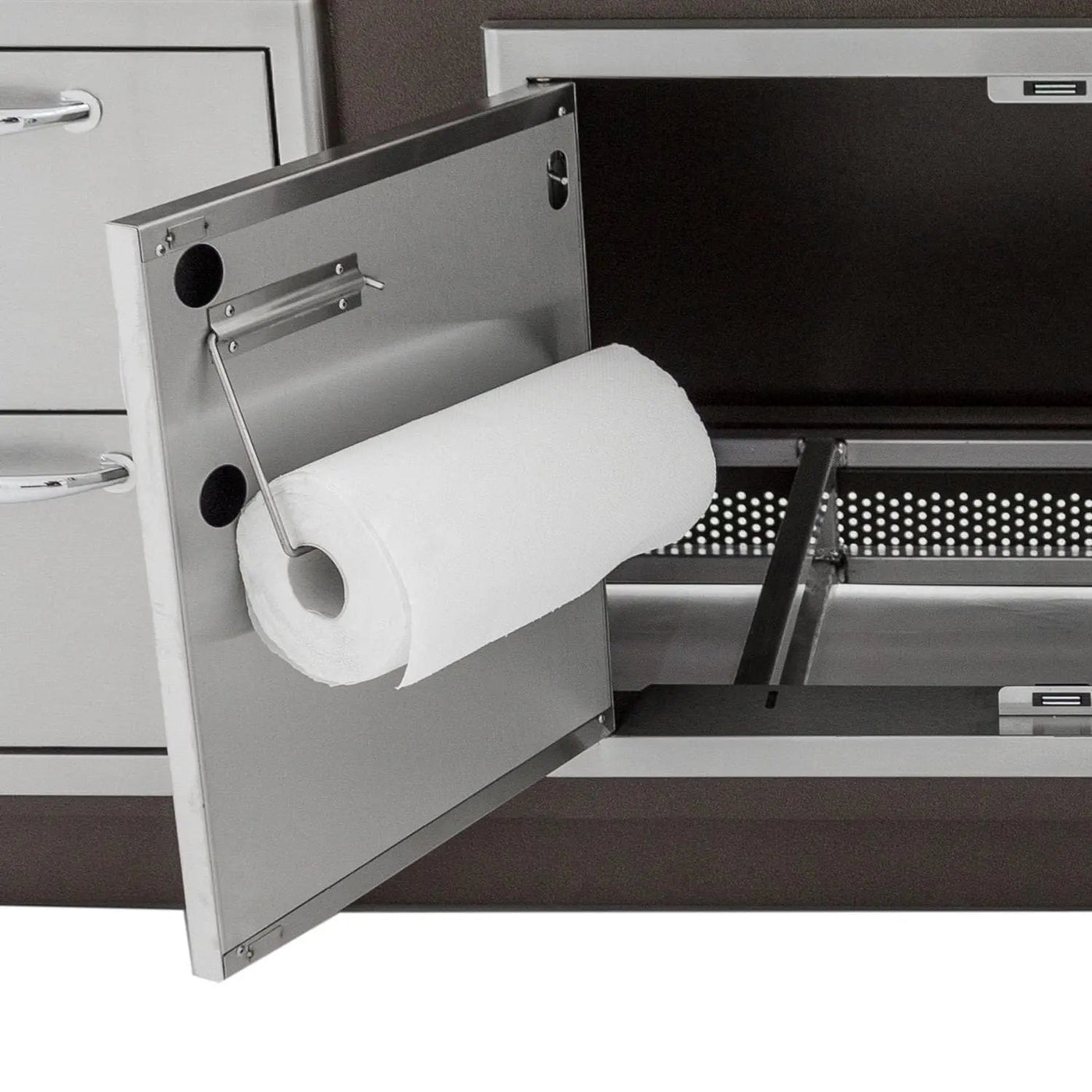 Blaze 40-Inch Stainless Steel Double Access Door With Paper Towel Holder - Land Supply Canada