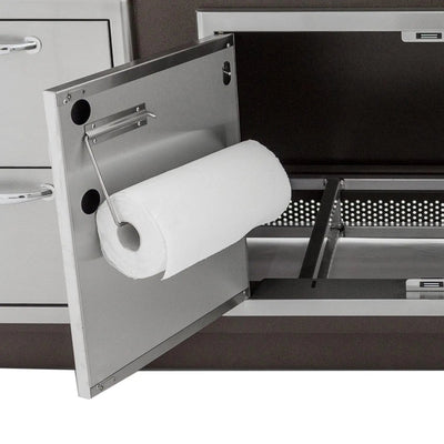 Blaze 40-Inch Stainless Steel Double Access Door With Paper Towel Holder - Land Supply Canada