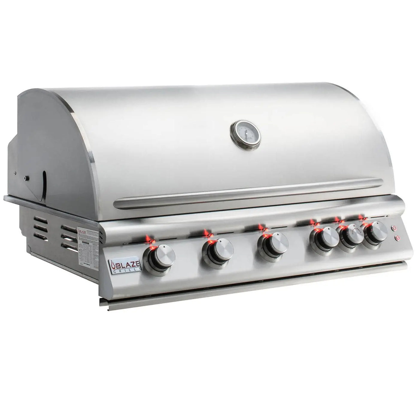 Outdoor Kitchen Blaze 5 Burner LTE 40 Gas Grill with NG Natural Gas