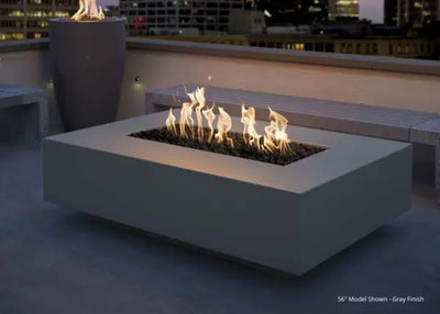 Cabo Linear Concrete Electronic Fire Pit - Land Supply Canada