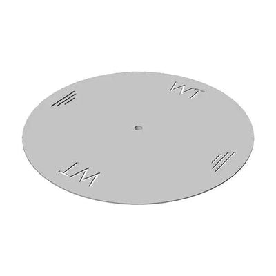 Durable Long-lasting Circular Aluminum Fire Pit Burner Plate