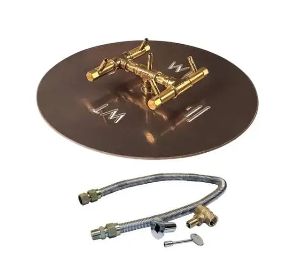Heavy Duty Circular Plate Fire Pit Insert Kit With Warranty 