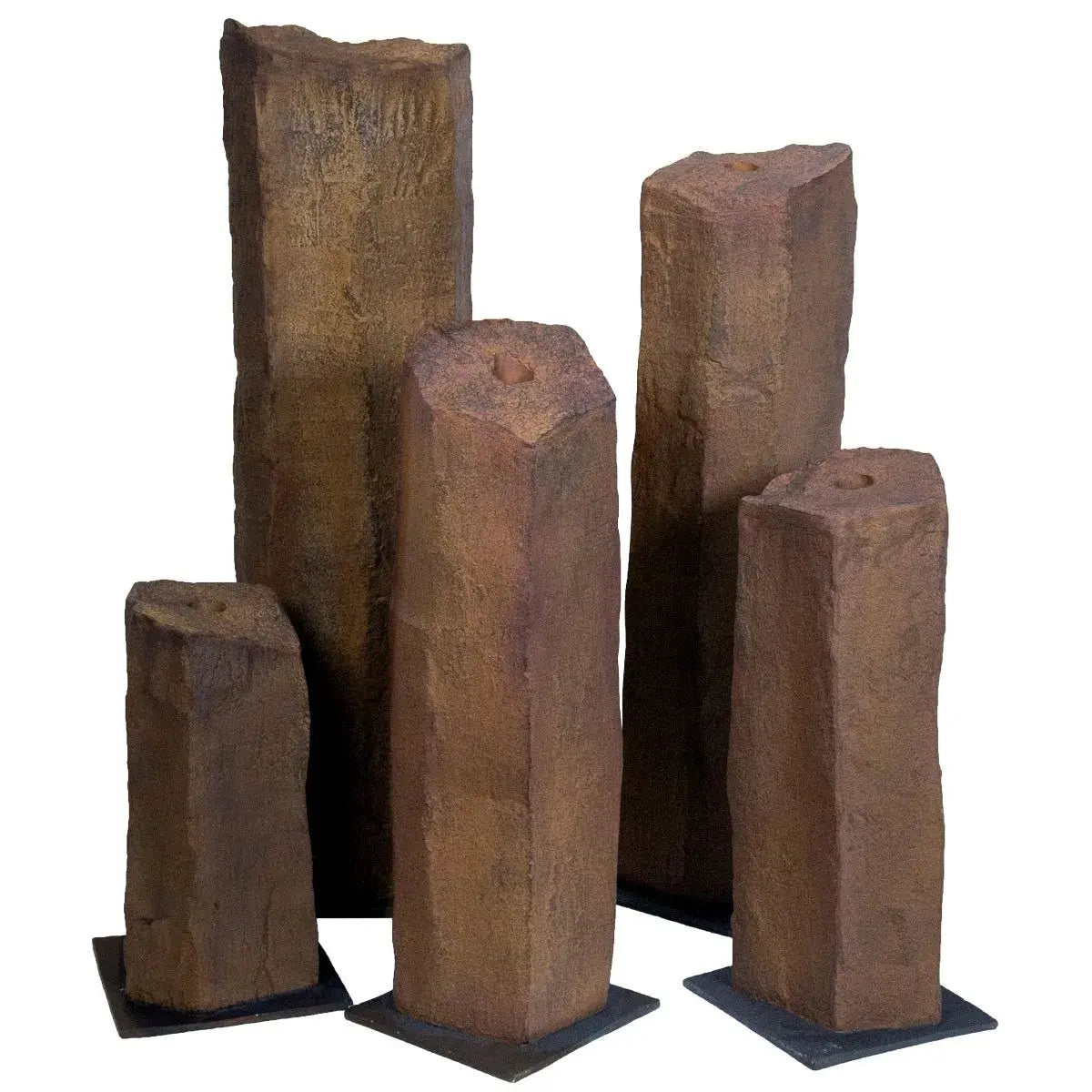 Faux Basalt Column Set of 5 - Land Supply Canada
