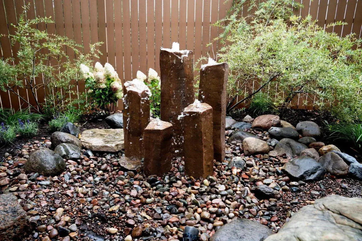 Faux Basalt Column Set of 5 - Land Supply Canada