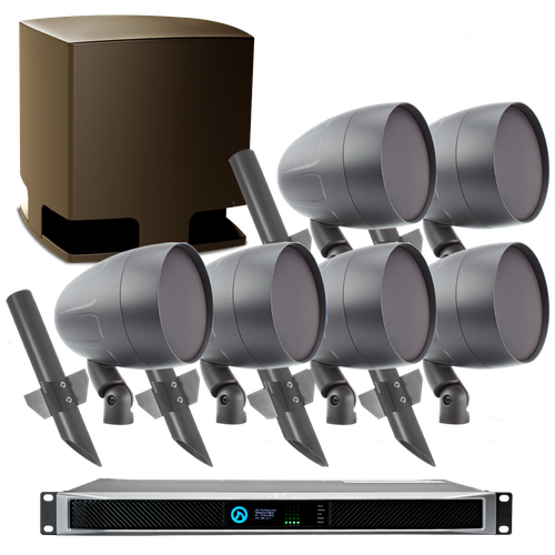 Medium TruAudio Landscape Package w/ Hardscape Subwoofers