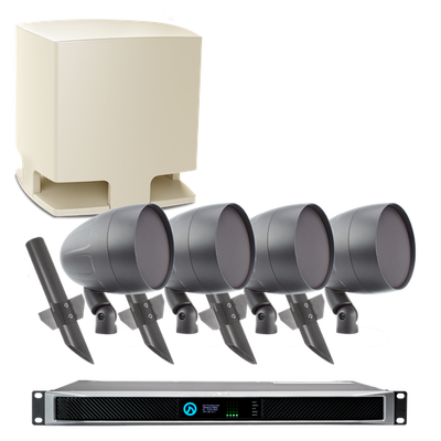 Small TruAudio Landscape Package w/ Hardscape Subwoofers