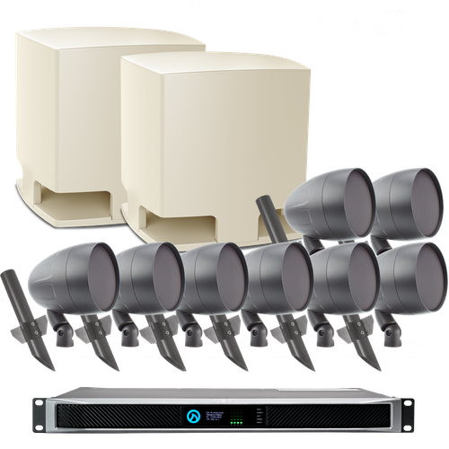 Large TruAudio Landscape Package w/ Hardscape Subwoofers