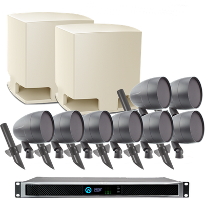 Large TruAudio Landscape Package w/ Hardscape Subwoofers