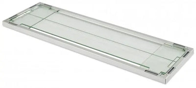 Linear Folding Glass Wind Guard 12" x 42" - Land Supply Canada