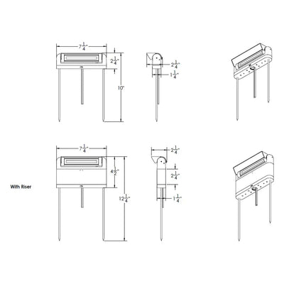 Linear Path Light - WA-6401-27 Land Supply Canada Landscape Lighting  Land Supply Canada 166.50