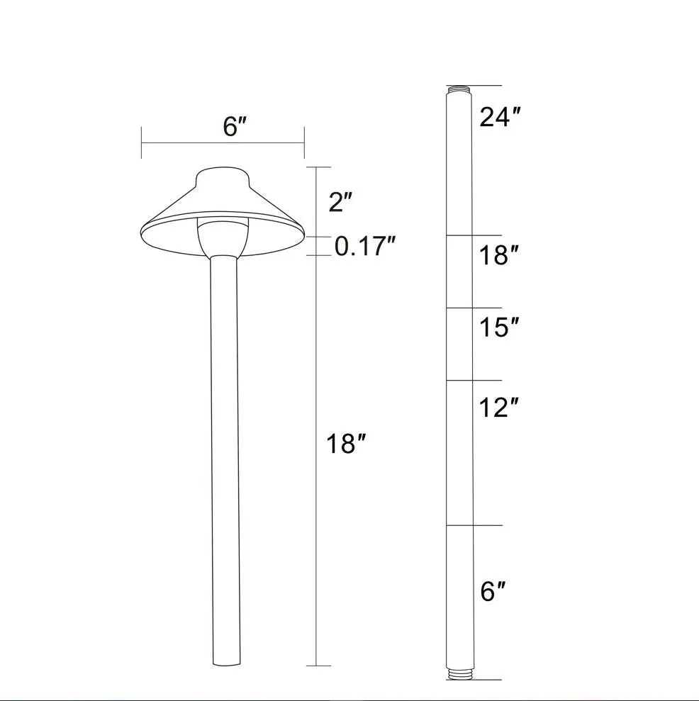 Low Voltage Landscape Pathway Light - Land Supply Canada