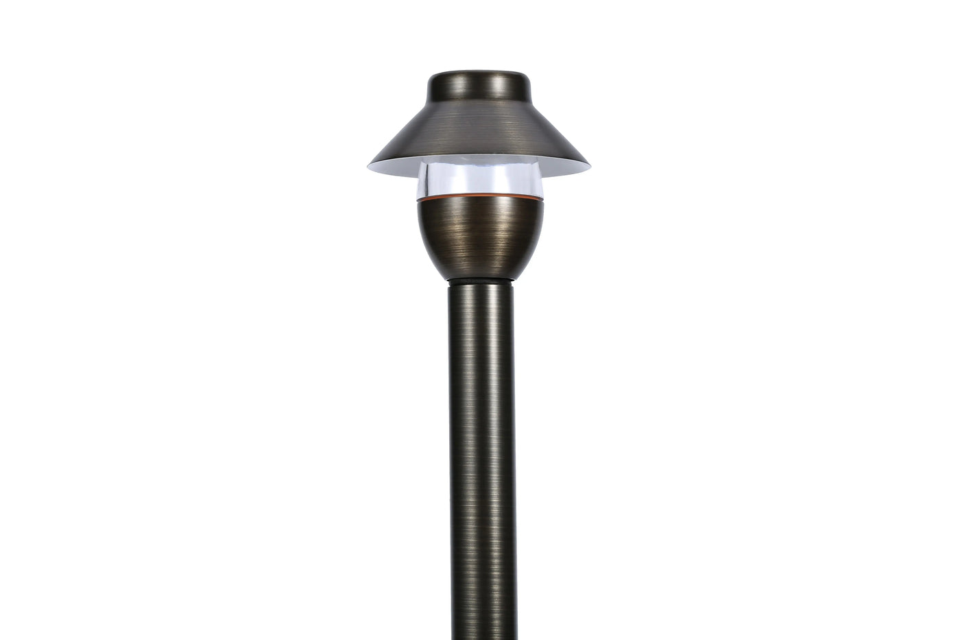 Modern Heavy Duty Brass Path Light - Land Supply Canada